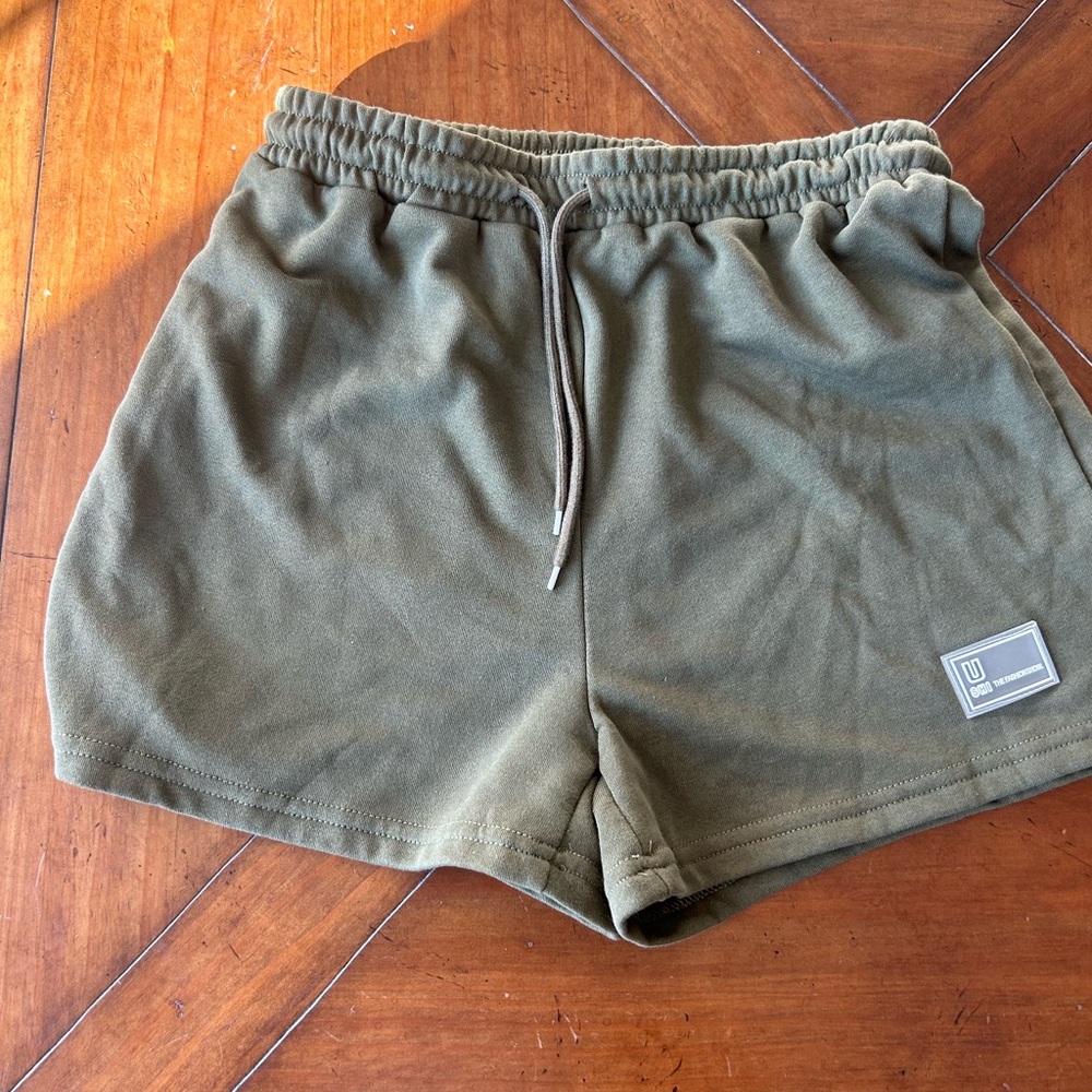 Shein  Olive Athletic Shorts